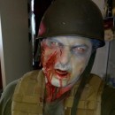 Creepy Zombie Soldier Costume