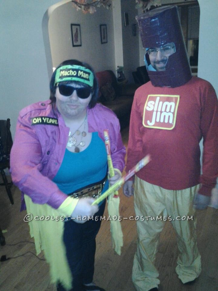 Best Couple's Costume Ever: Macho Man Randy Savage and a Slim Jim