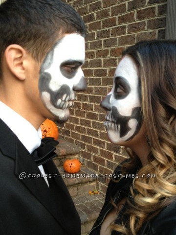 Bone Chilling Prom Date Couple Halloween Costume