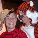 Cute Couples Costume: Calvin and Hobbes
