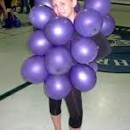 Easy Grape Costume for the Little Ones