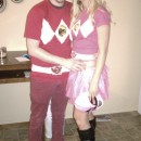 Super-Easy and Super-Cheap Go Go Power Rangers Couple Costume