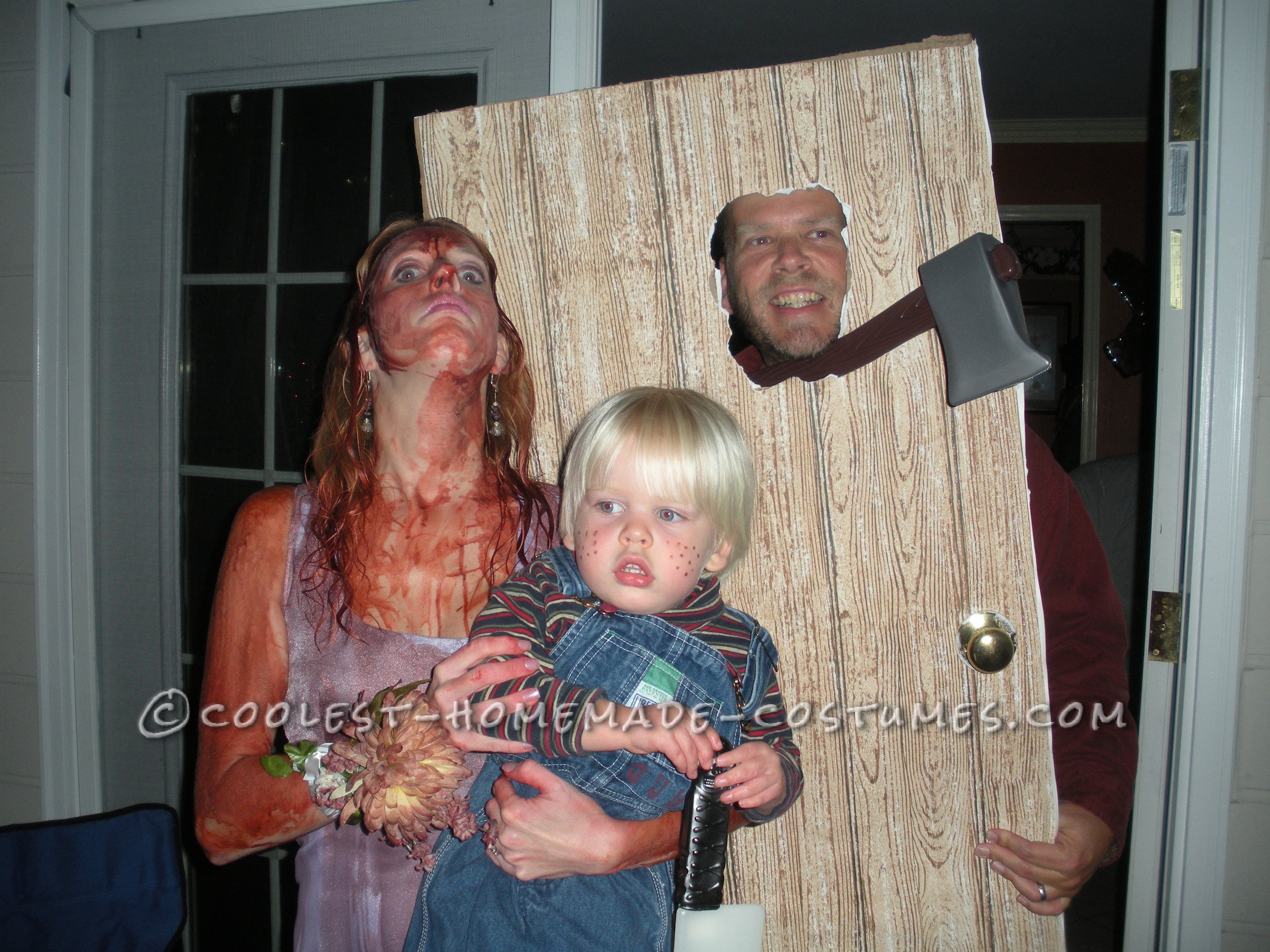 Homemade Horror Family Costume