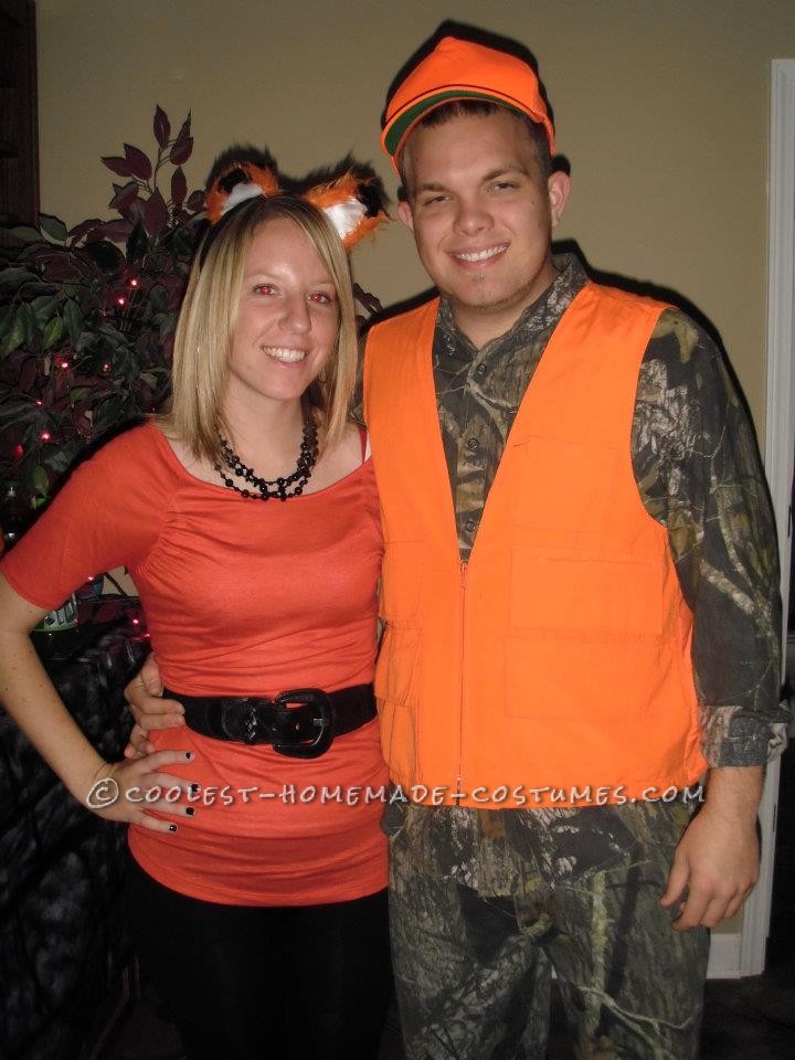 Cool Hunter and Fox Couples Halloween Costume