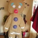 Cool Homemade Gingerbread Man Costume