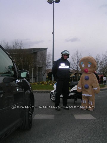 Cool Homemade Gingerbread Man Costume