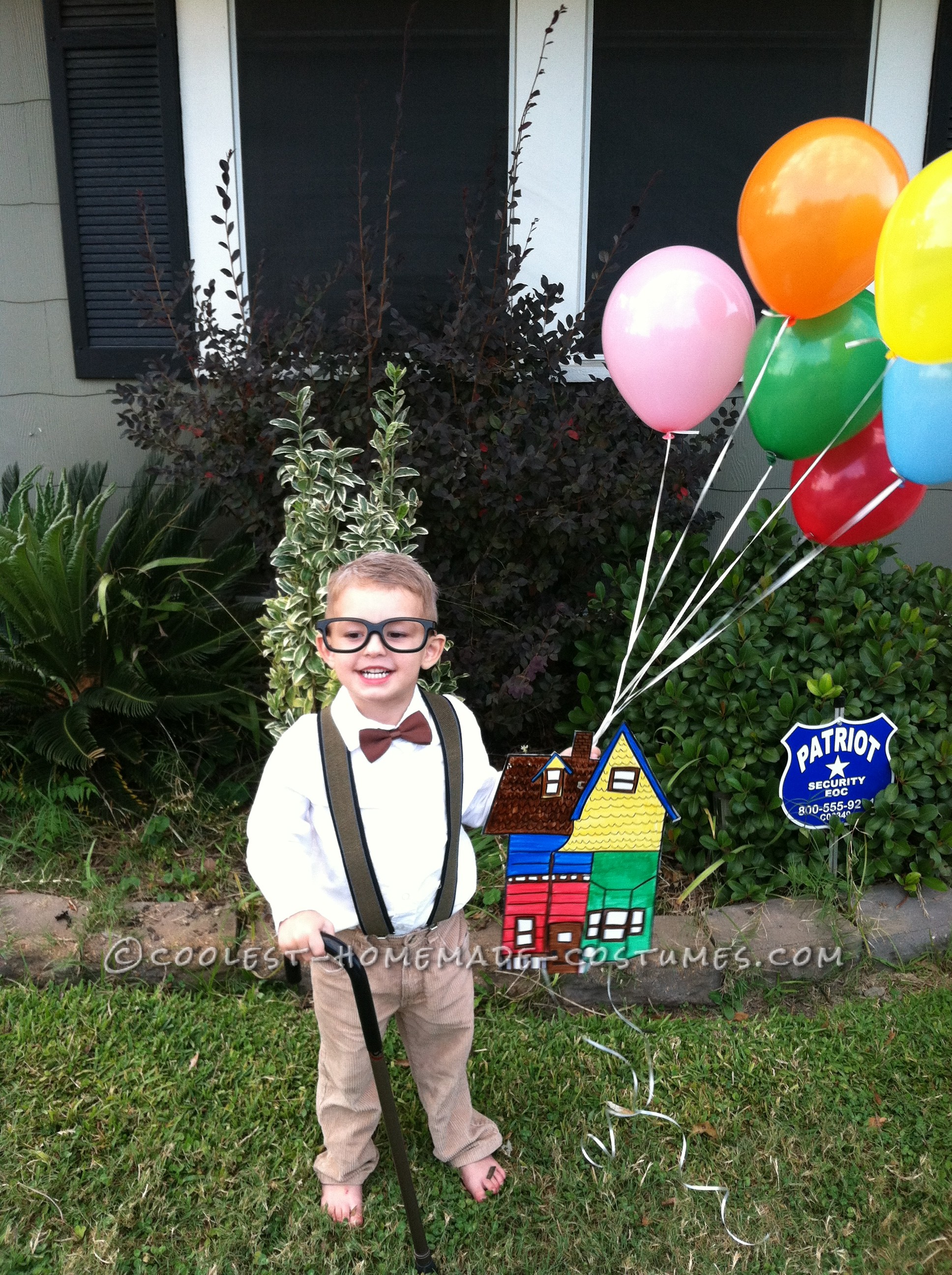 Last-Minute Mr. Fredrickson Costume from the Movie Up