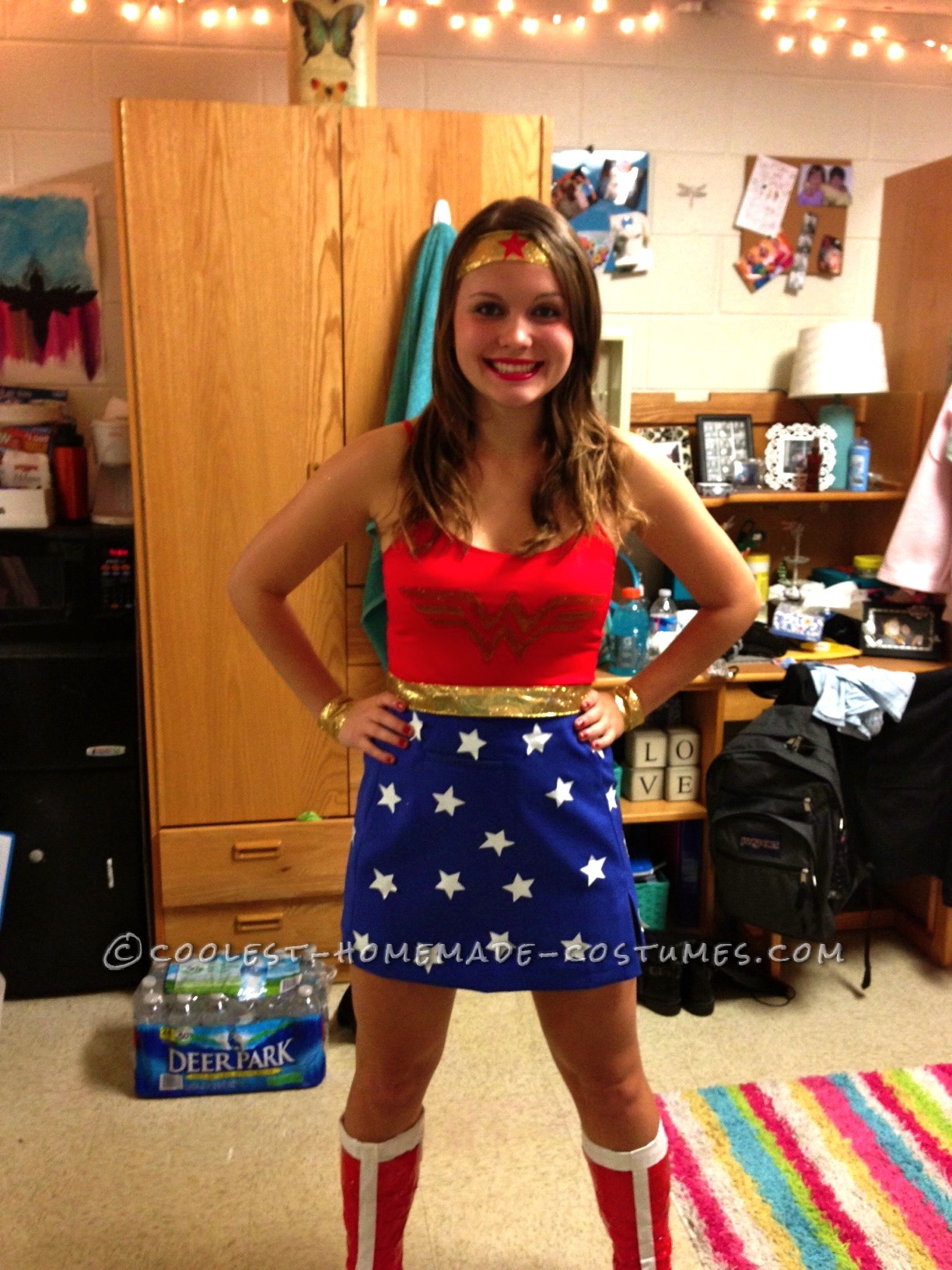 Cool Homemade Wonder Woman Costume