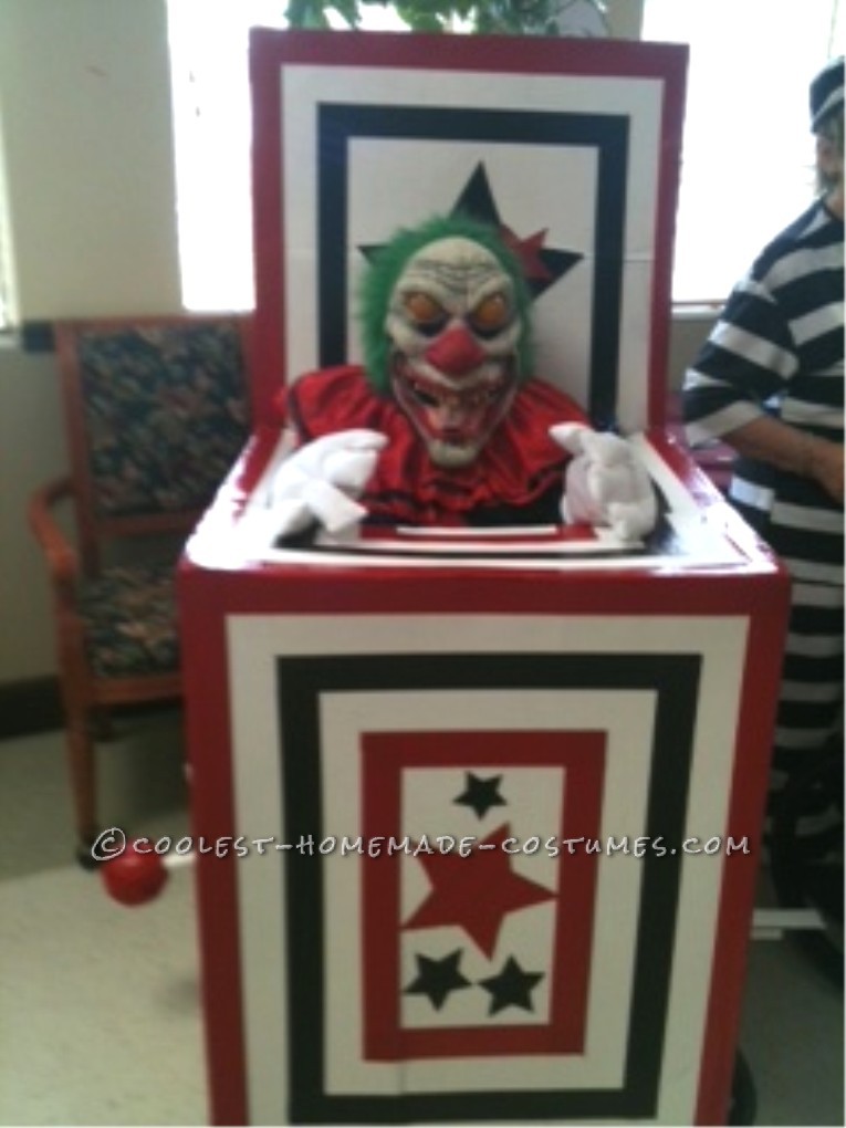Senior Jack in the Box Wheelchair Costume