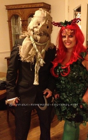 Coolest Batman Villains Group Costume: Poison Ivy, Bane, Scarecrow