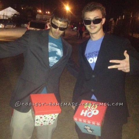 Hilarious SNL Inspired Dick in a Box Couple Costume
