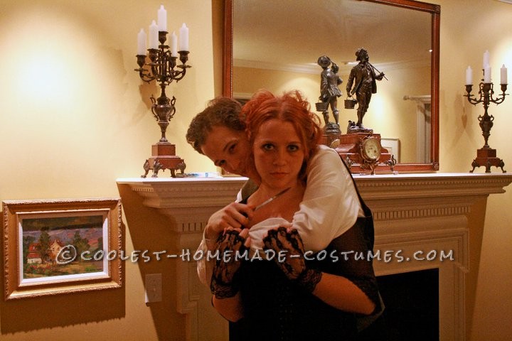 Coolest Homemade Sweeney Todd and Mrs. Lovett Couple Halloween Costume