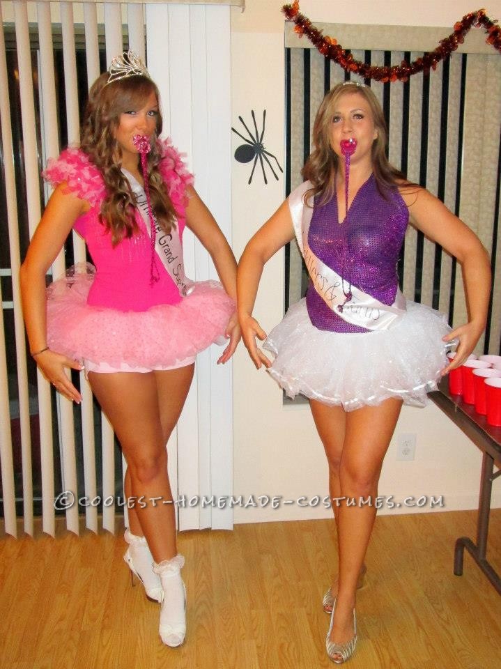 Sexy Toddlers and Tiaras Girls Couple Costume