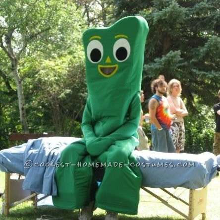 Coolest Homemade Gumby Halloween Costume