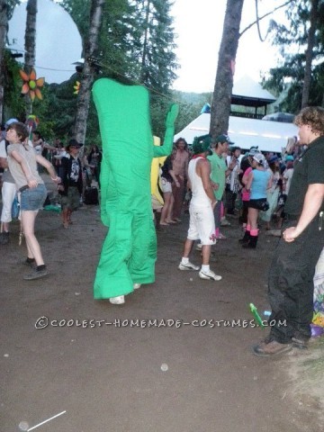 Coolest Homemade Gumby Halloween Costume