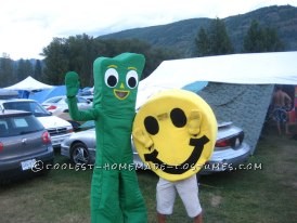 Coolest Homemade Gumby Halloween Costume