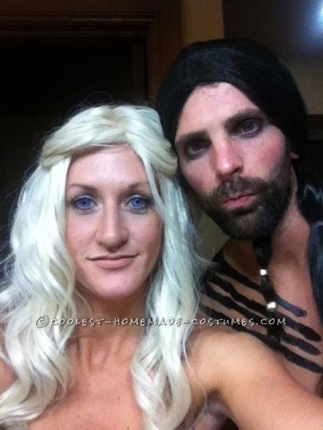 Awesome Couples Halloween Costume: Daenerys Targaryen and Khal Drogo