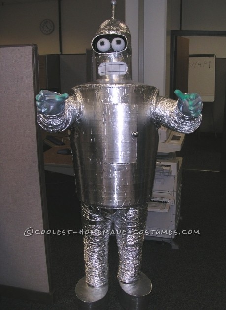 Homemade Bender (Futurama) Halloween Costume