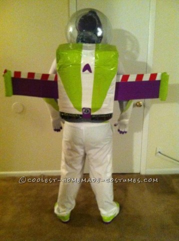 Homemade Buzz Lightyear Halloween Costume