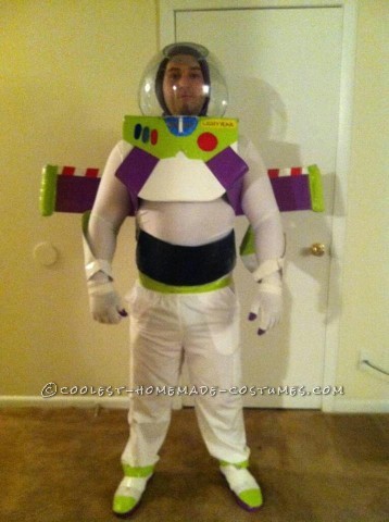 Homemade Buzz Lightyear Halloween Costume