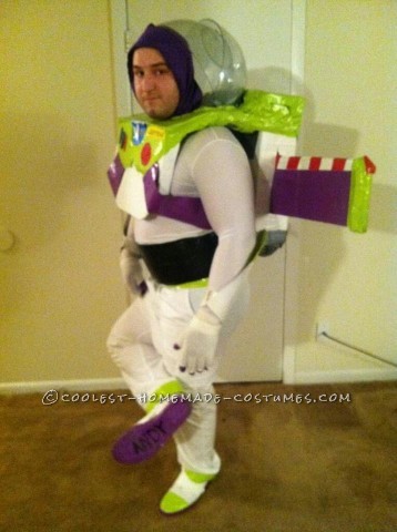 Homemade Buzz Lightyear Halloween Costume