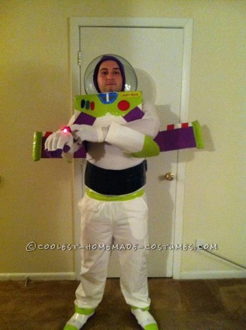 Homemade Buzz Lightyear Halloween Costume