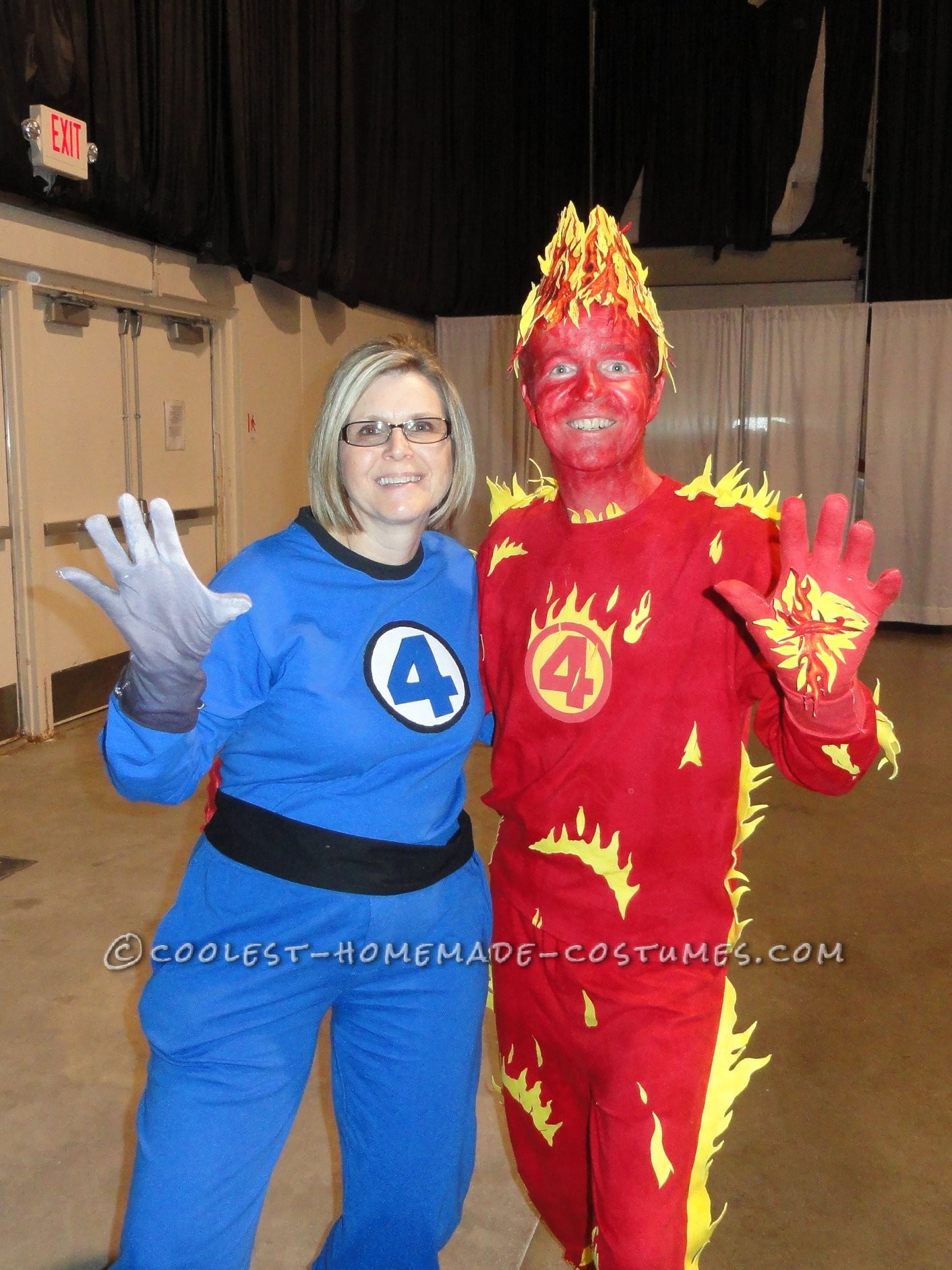 Fantastic Four Couples Costume