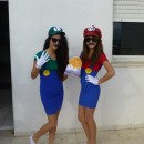 Simple Mario and Luigi Couple Costume