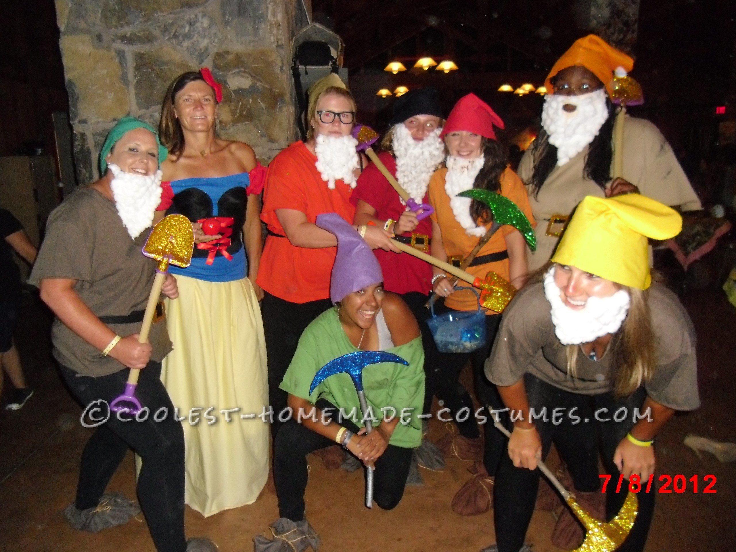 Snow White and the 7 Dwarfs Group Costume