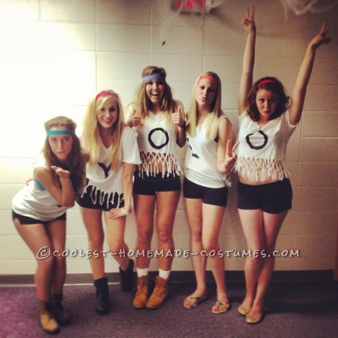 #YOLO Funny Girl Group Costume