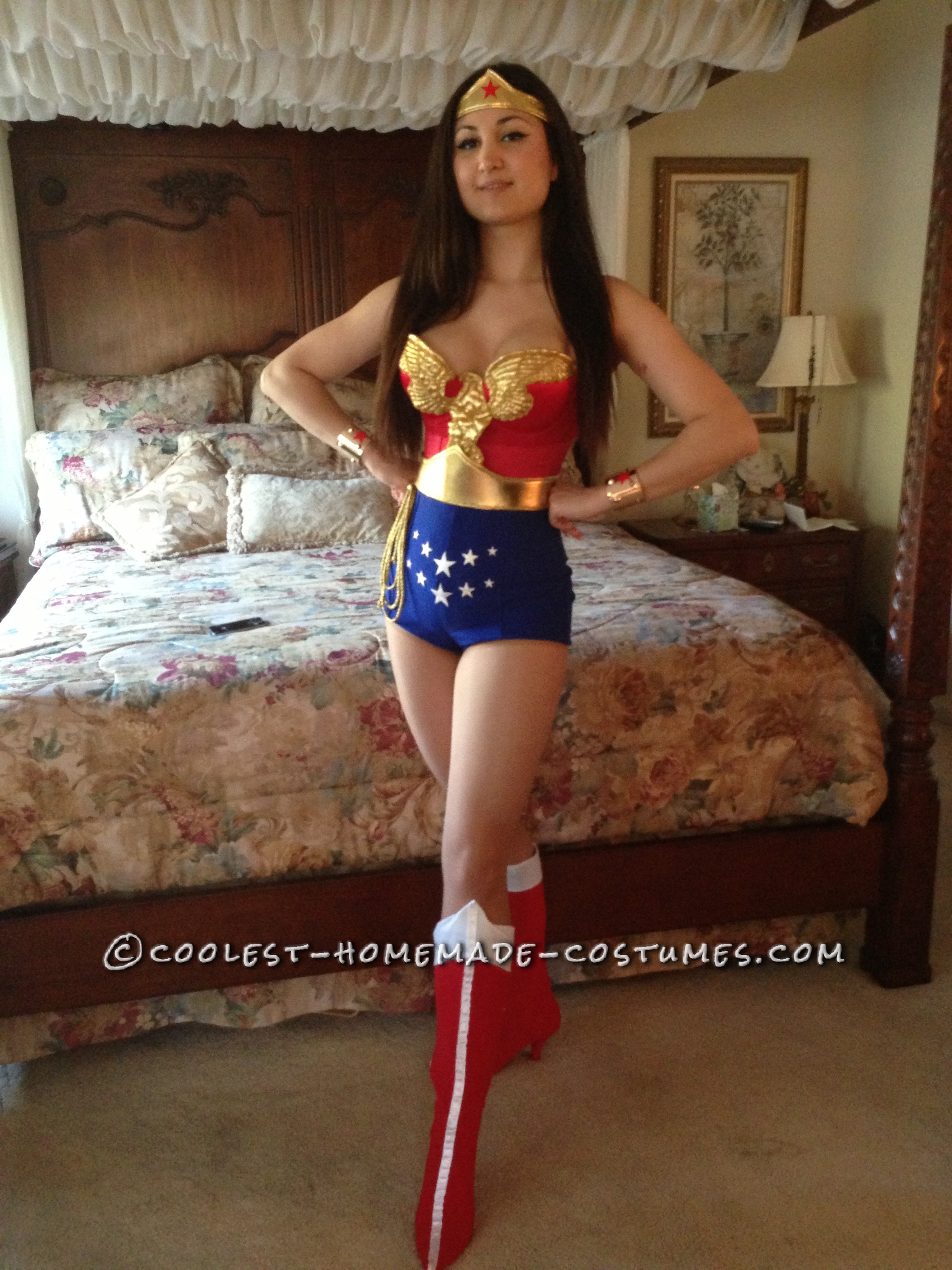 Great Homemade Wonder Woman Costume