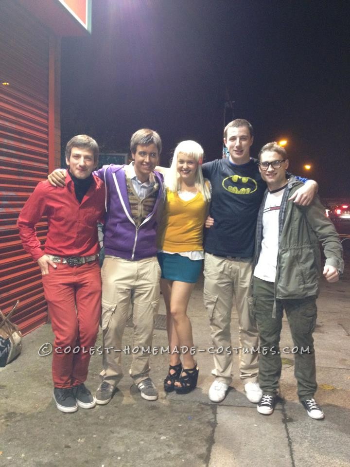 Coolest Homemade Big Bang Theory Group Costume