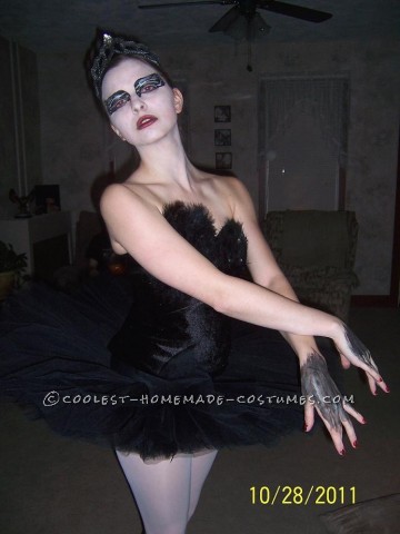 Homemade Black Swan Halloween Costume