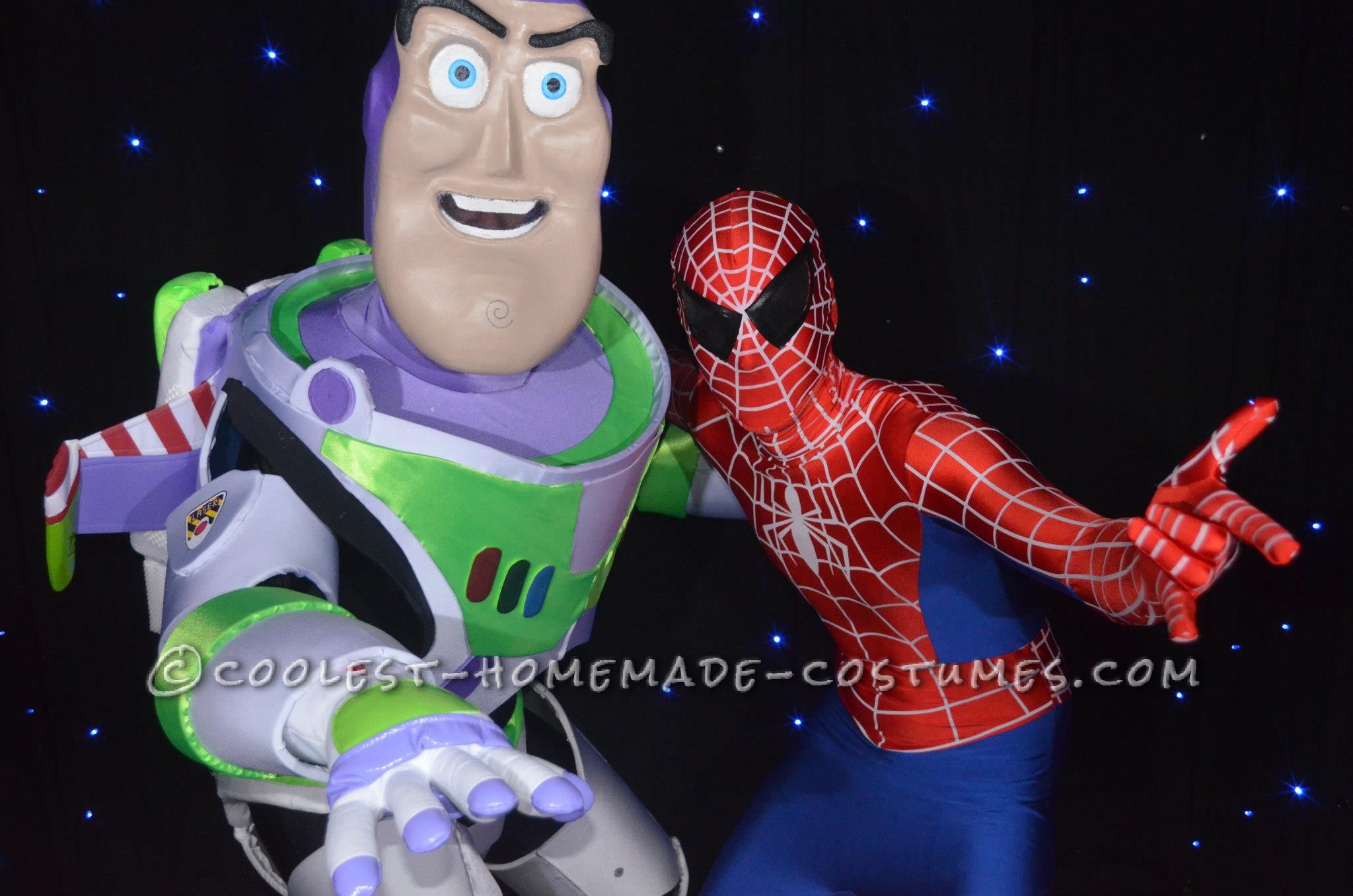 Amazing Homemade Buzz Lightyear Costume