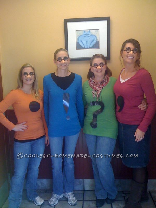 Coolest Homemade Grammer Girl Group Costume