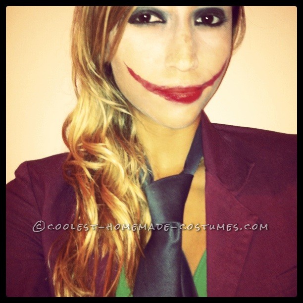 Last Minute Girls Joker Costume
