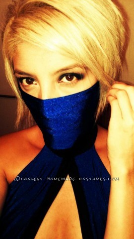 Homemade Mortal Kombat Princess Kitana Halloween Costume