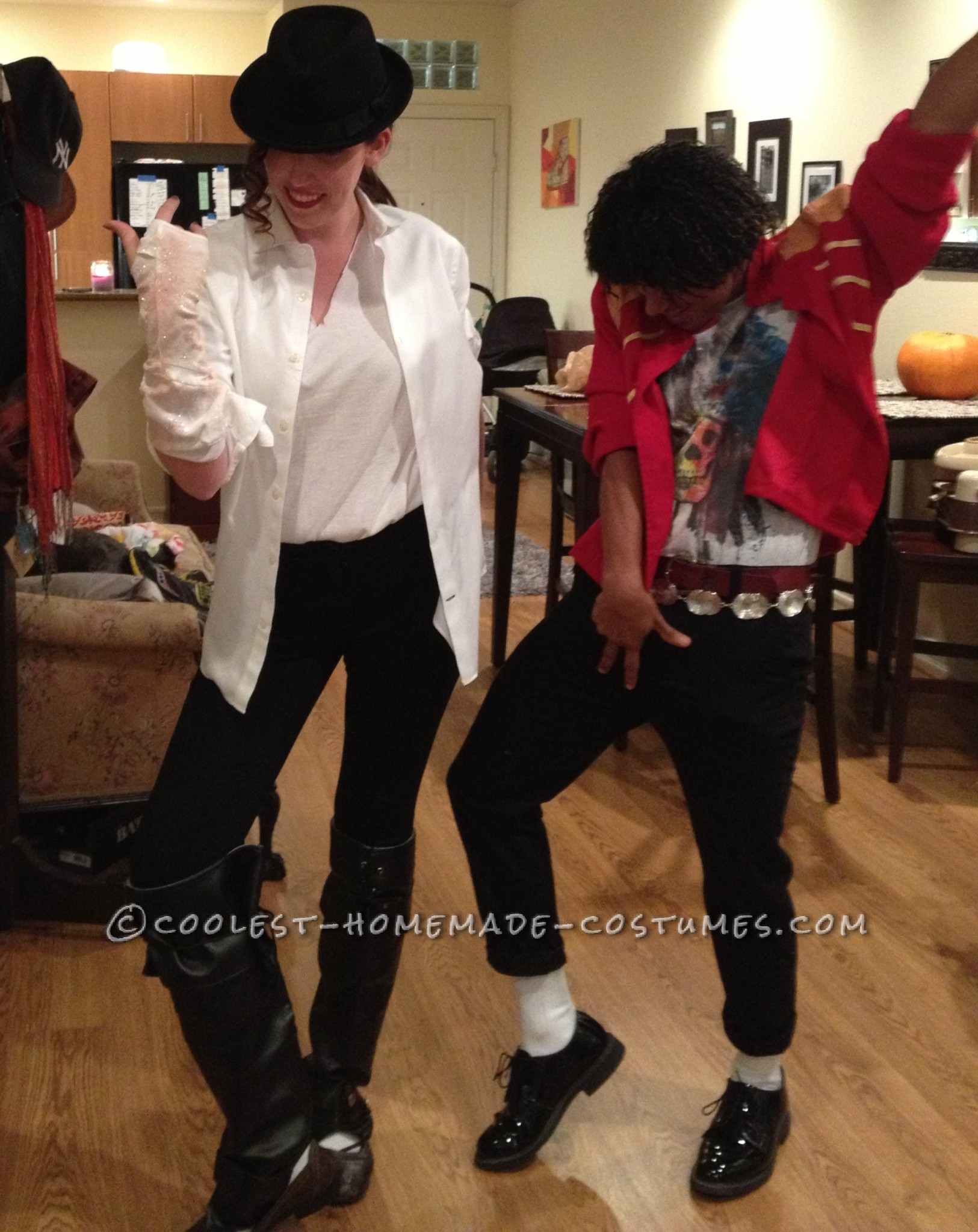 Black and White Michael Jackson Costume