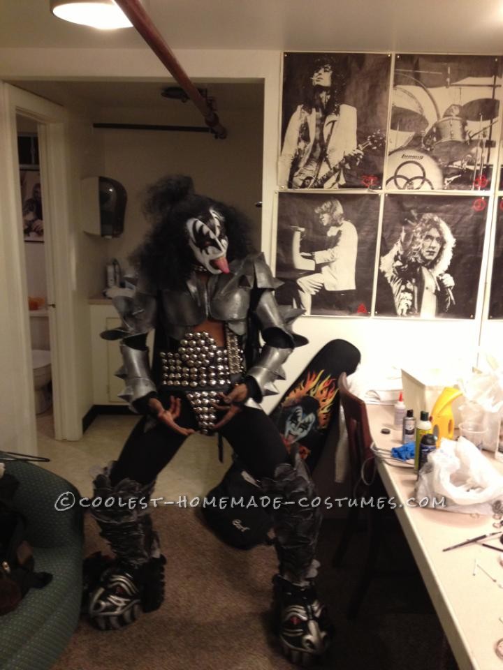 Homemade Gene Simmons Armor Costume