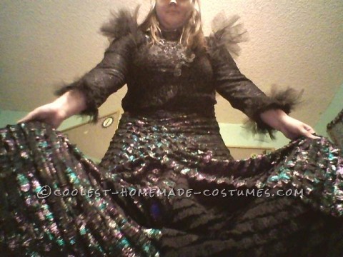 Cooelst Homemade Elphaba Wicked Witch of the West Costume