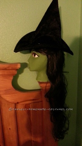 Cooelst Homemade Elphaba Wicked Witch of the West Costume