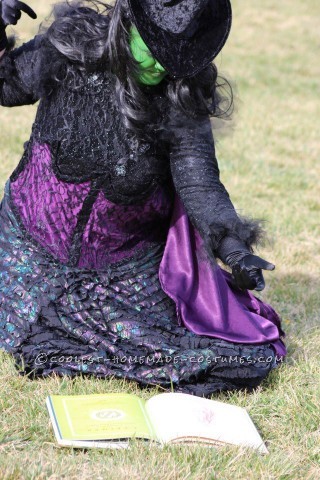 Cooelst Homemade Elphaba Wicked Witch of the West Costume