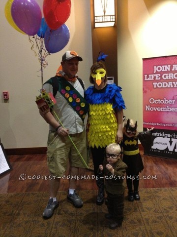 Coolest Homemade Up Family Costume