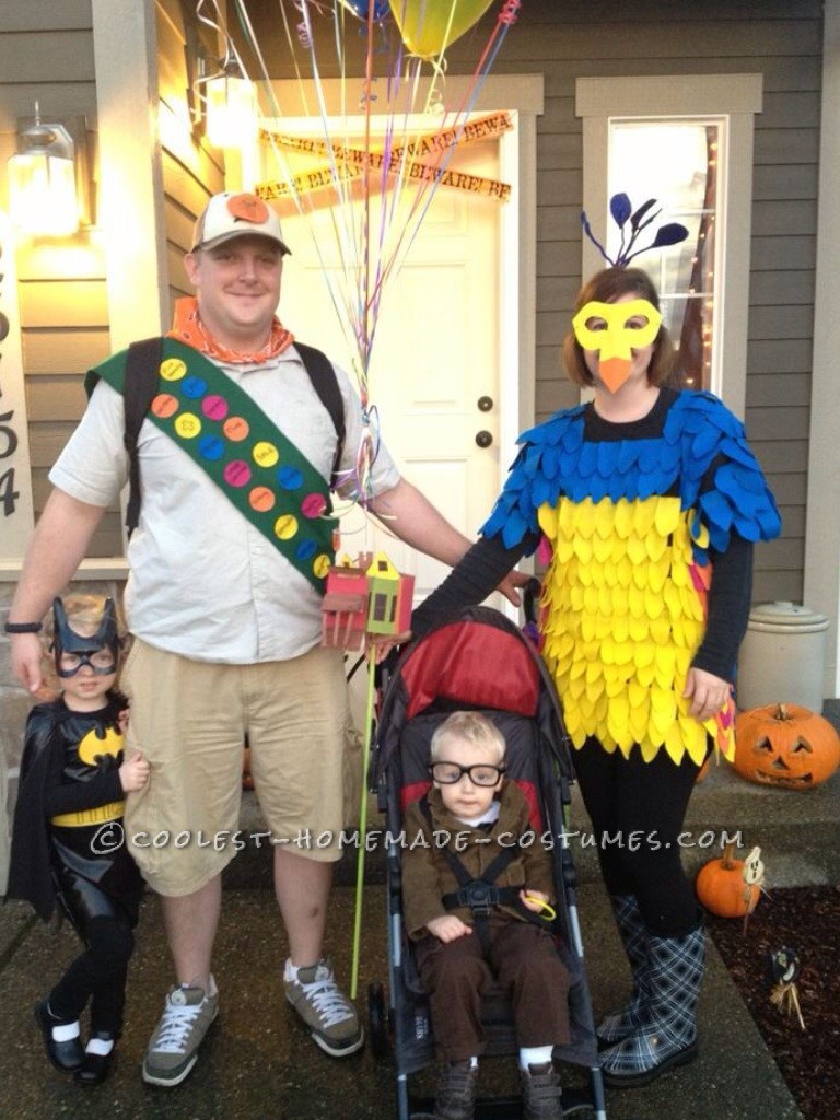 Coolest Homemade Up Family Costume