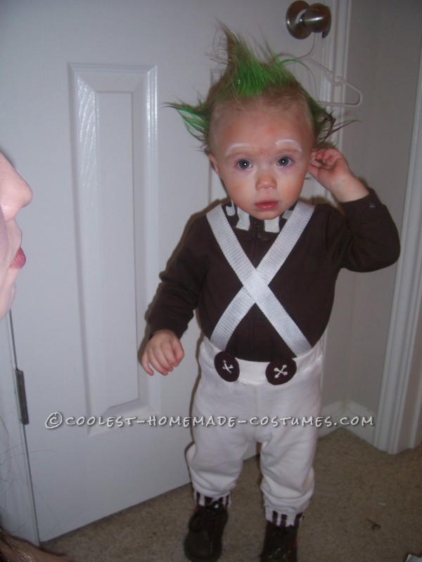 baby oompa loompa costume