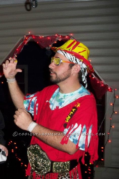 Homemade Macho Man Randy Savage Costume made from Scratch