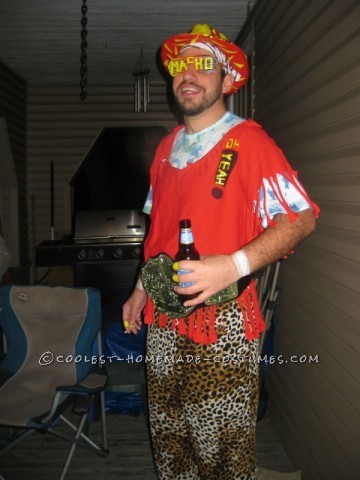 Homemade Macho Man Randy Savage Costume made from Scratch