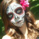 Boredom Kills - Homemade Girl Dia de los Muertos Halloween Costume