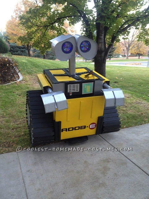 Coolest Homemade Wall-E Halloween Costume