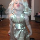 Cutest Little Marilyn Monroe Costume - Won Three Costume Contests!